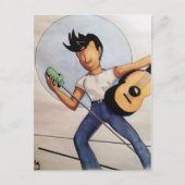 Blue Moon Briefkaart (Voorkant)