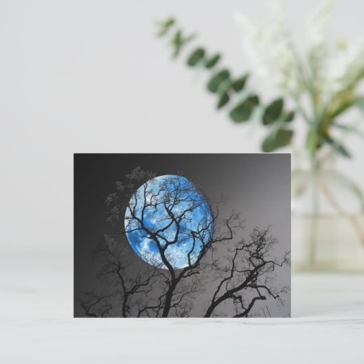 BLUE MOON BRIEFKAART (Staand voorkant)