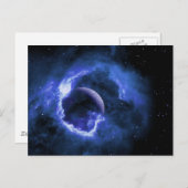 Blue Moon Briefkaart (Voorkant / Achterkant)