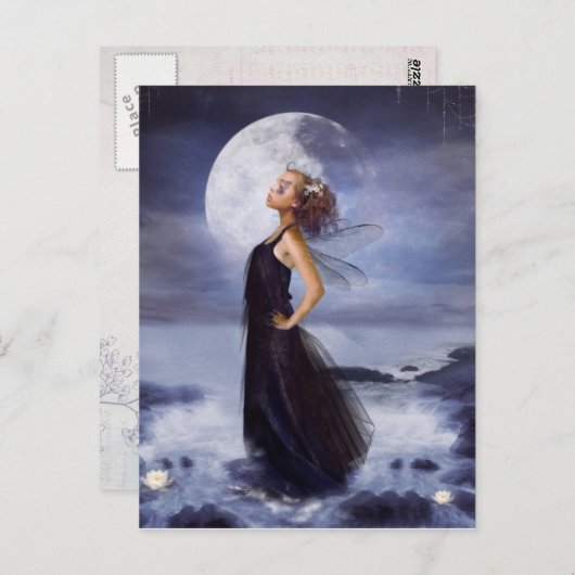 Blue Moon Briefkaart (Voorkant / Achterkant)