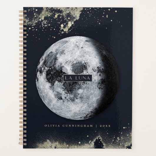 Blue Moon Chic La Luna Planner (Voorkant)