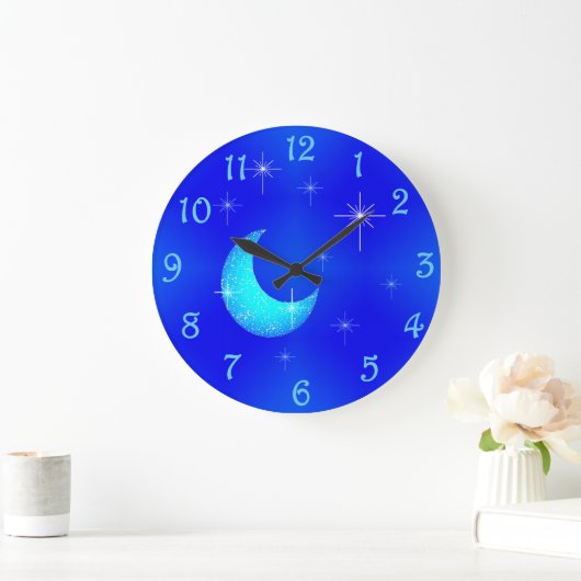 Blue Moon Clock Grote Klok (Huis)