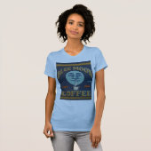 Blue Moon Coffee T-shirt (Voorkant volledig)