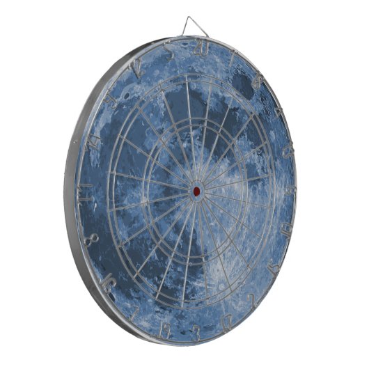 Blue Moon Dartbord (Voorkant Links)