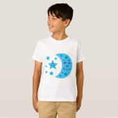 Blue Moon en Striped Stars T-shirt (Voorkant volledig)