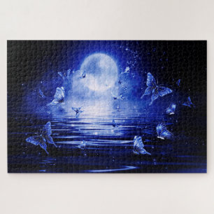 Blue Moon Fantasy Butterflies Legpuzzel