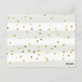 Blue Moon Glitter boeken voor Baby Kaart (Achterkant)