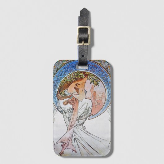 Blue Moon Goddess Bagagelabel (Voorkant (verticaal))