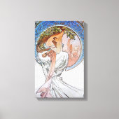 Blue Moon Goddess Canvas Afdruk (Voorkant)