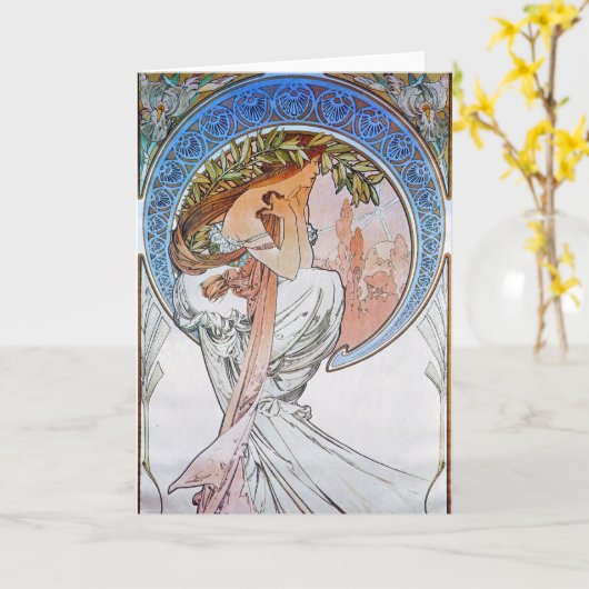  Blue Moon Goddess Kaart (Gele Bloem)