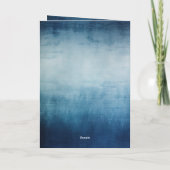 Blue Moon Gold Stars I love you to the moon & back Kaart (Achterkant)