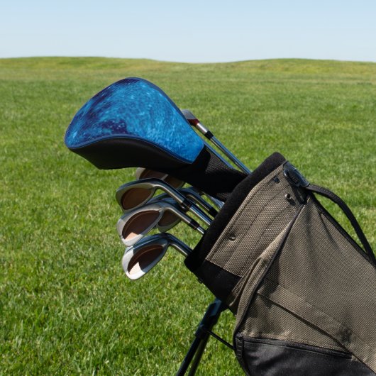 Blue Moon Golf Club Head Hoesje Golfheadcover (Insitu)