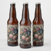 Blue Moon Grimoire – Gothic Victorian Bier Etiket (Flessen)