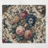 Blue Moon Grimoire – Gothic Victorian Bier Etiket (Enkel label)