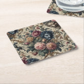 Blue Moon Grimoire – Gothic Victorian Kartonnen Onderzetters (Schuin)