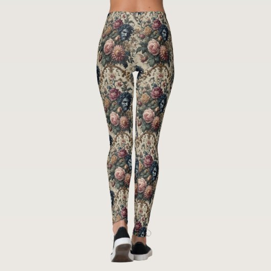 Blue Moon Grimoire - Gotisch Victoriaans Leggings (Achterkant)