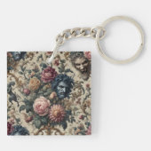 Blue Moon Grimoire - Gotisch Victoriaans Sleutelhanger (Achterkant)