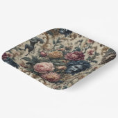 Blue Moon Grimoire – Gotische Victoriaanse stijl Papieren Bordje (Gebogen)