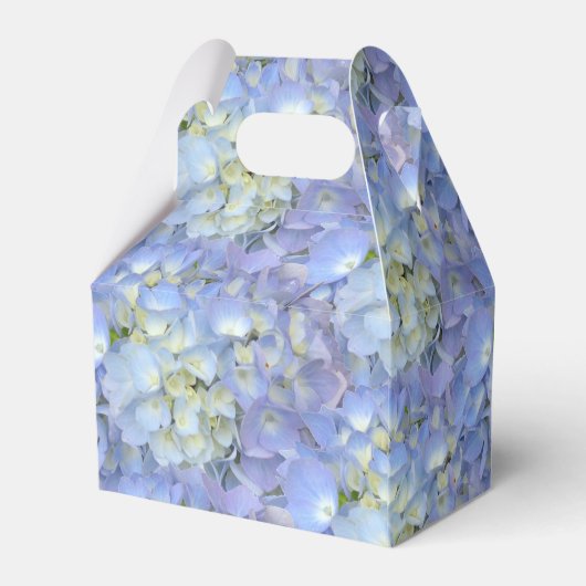 Blue Moon Hydrangea Floral Wedding Bedankt Bedankdoosjes (Achterkant)