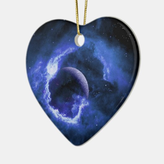 Blue Moon Keramisch Ornament (Links)