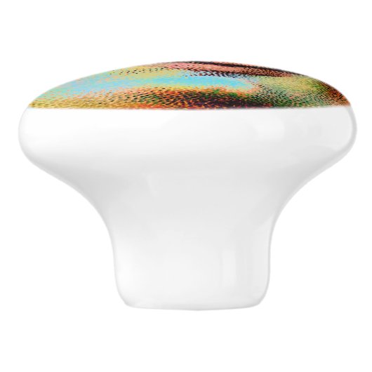 Blue Moon Keramische Knop (Zijkant)