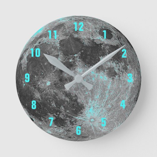 BLUE MOON klok (Voorkant)