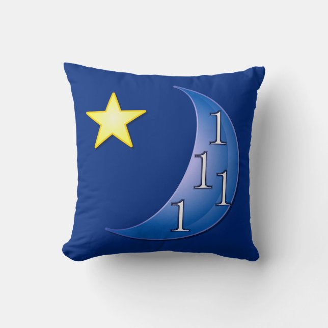 Blue Moon  Kussen (Voorkant)