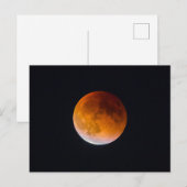 Blue Moon Lunar Eclipse | Staat Washington Briefkaart (Voorkant / Achterkant)