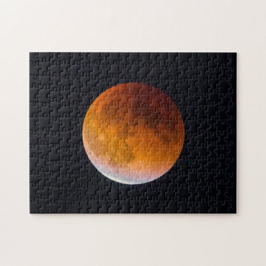 Blue Moon Lunar Eclipse | Staat Washington Legpuzzel (Horizontaal)