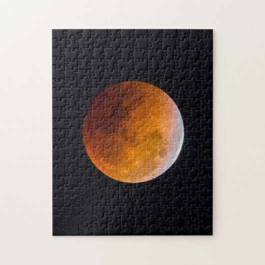 Blue Moon Lunar Eclipse | Staat Washington Legpuzzel (Verticaal)
