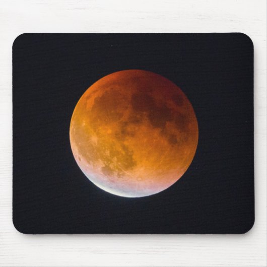 Blue Moon Lunar Eclipse | Staat Washington Muismat (Voorkant)