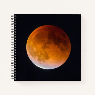 Blue Moon Lunar Eclipse   Staat Washington Notitieboek
