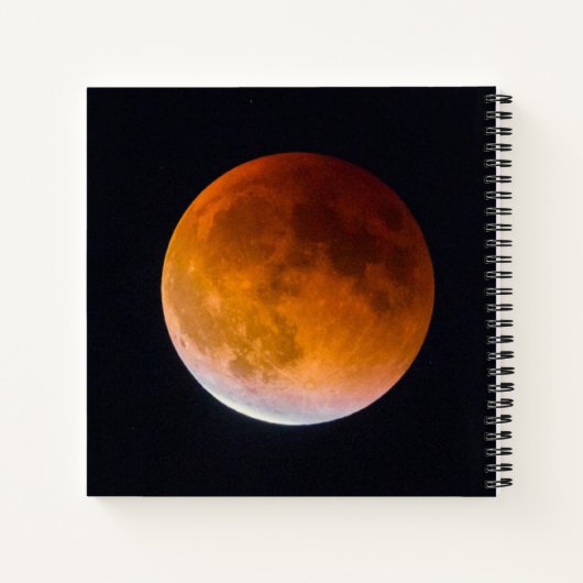 Blue Moon Lunar Eclipse | Staat Washington Notitieboek (Achterkant)