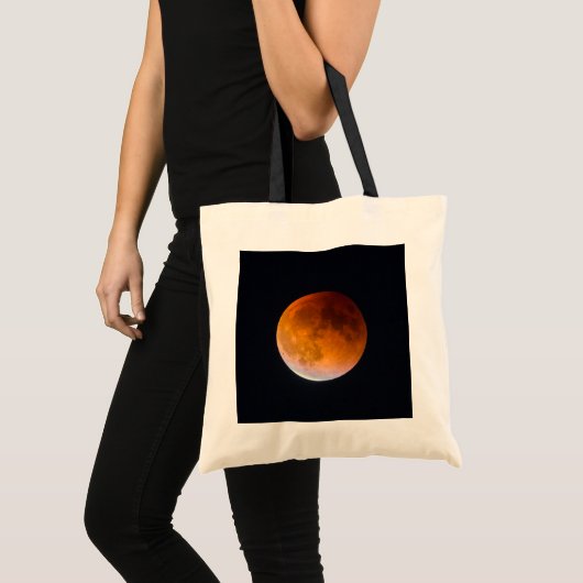 Blue Moon Lunar Eclipse | Staat Washington Tote Bag (Voorkant (product))