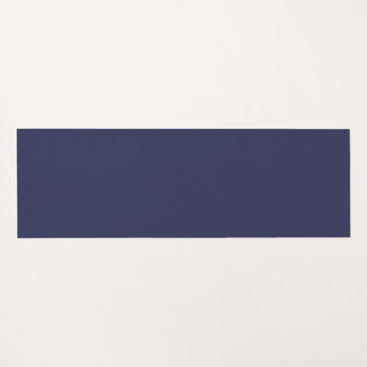 Blue Moon Mandala Personalized Yoga Mat (Achterkant (horizontaal))