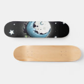 Blue Moon Persoonlijk Skateboard (Horizontaal)