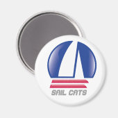 Blue Moon_Pontoon Racing_SAIL CATS Magneet (Voorkant / Achterkant)
