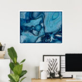 Blue Moon Poster (Thuiskantoor)