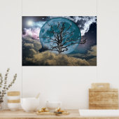 Blue Moon Poster (Keuken)