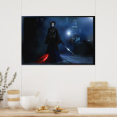 Blue Moon Poster (Keuken)