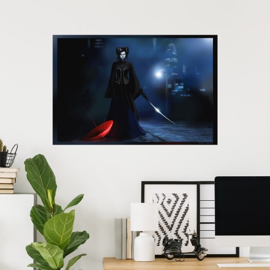 Blue Moon Poster (Thuiskantoor)