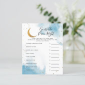 Blue Moon raadt de prijs-juiste Baby shower (Staand voorkant)