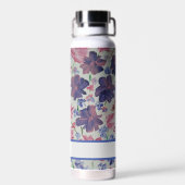 Blue Moon Roos Floral Custom Waterfles (Achterkant)