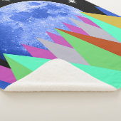 Blue Moon Sherpa Blanket Deken (3/4)