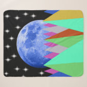 Blue Moon Sherpa Blanket Deken (Voorkant (horizontaal))