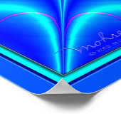 Blue Moon Shining Poster (Hoek)