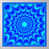 Blue Moon Shining Poster (Voorkant)