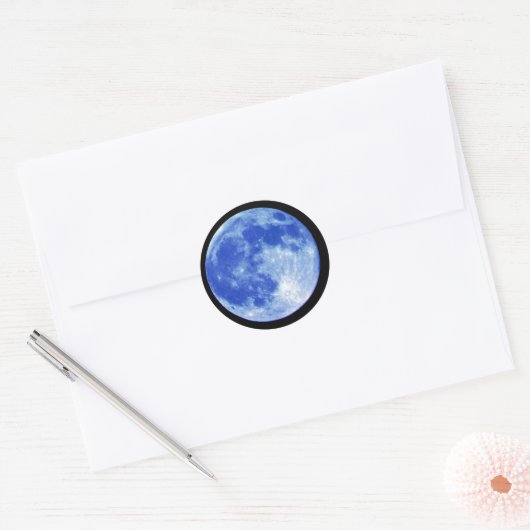 Blue Moon Sticker (Envelop)