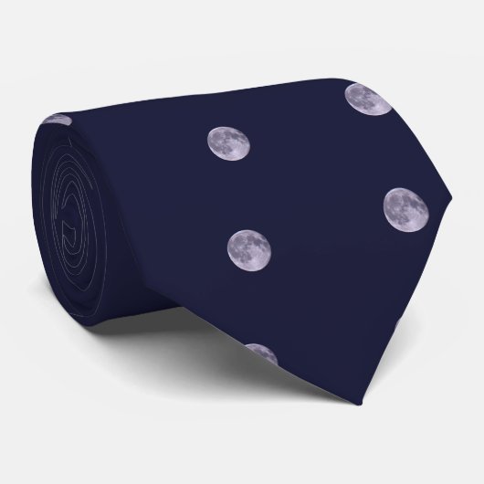 Blue Moon Stropdas (Opgerold)