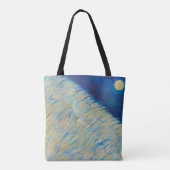 Blue Moon Tote, Schoudertas Tote Bag (Achterkant)